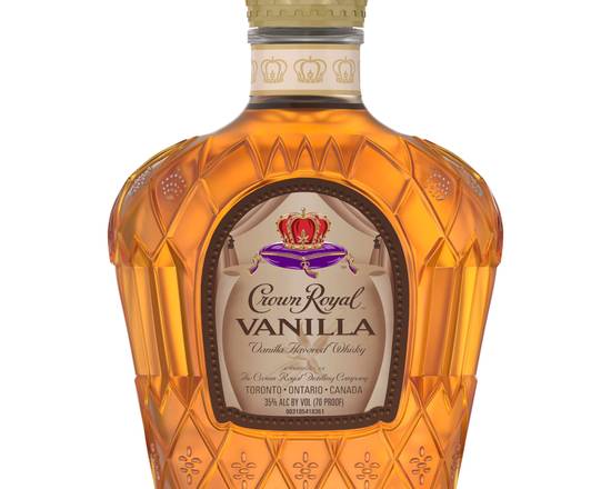 Order Crown Royal vanilla ,375mL (35%abv) food online from Ogden Wine & Spirit store, Naperville on bringmethat.com