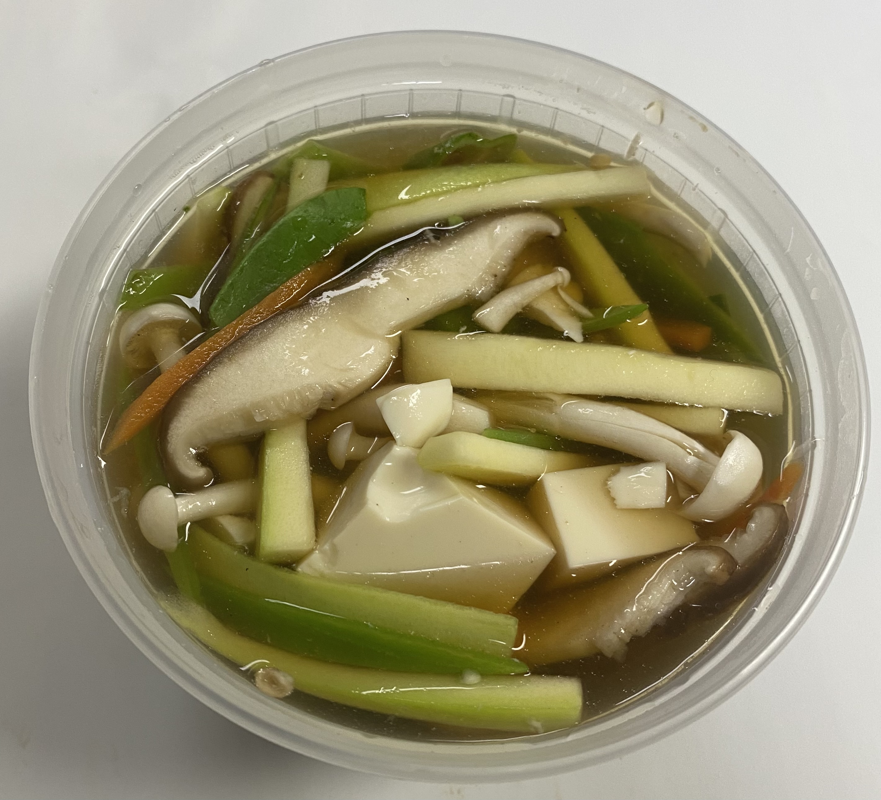 Order Vegetable and Tofu Soup food online from Musashi Asian Cuisine store, Brooklyn on bringmethat.com