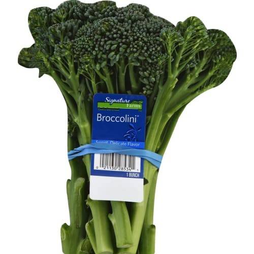 Order Signature Farms · Broccolini Bunch (1 bunch) food online from Safeway store, Redwood City on bringmethat.com
