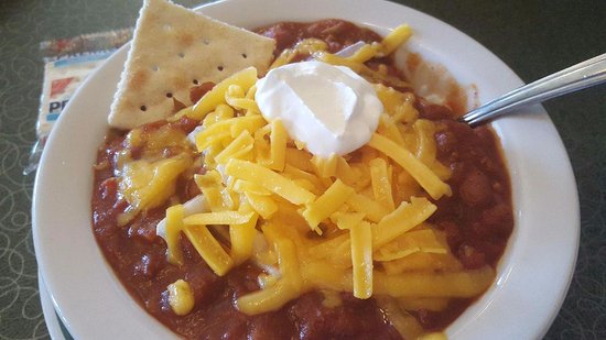 Order Chili with Cheese & Onions food online from Neal Coffee Shop store, San Mateo on bringmethat.com