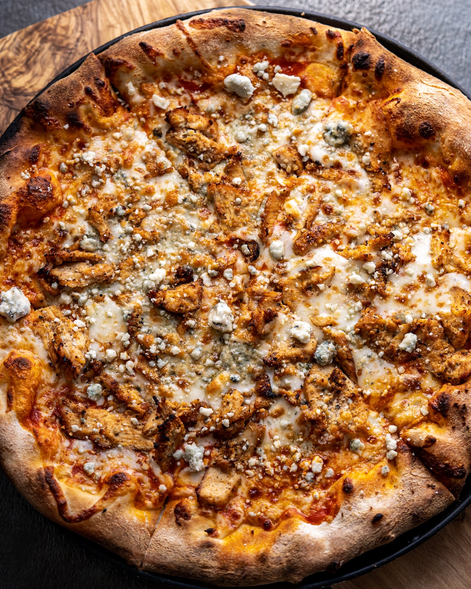 Order Buffalo Chicken Pizza food online from Pronto Craft Pizza & Artful Salads store, Ithaca on bringmethat.com