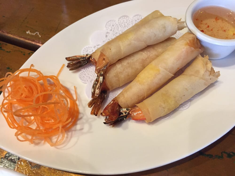 Order Blanket Shrimp food online from Thai Basil Restaurant store, Greenwich on bringmethat.com