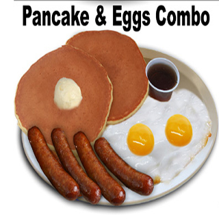 Order Pancake and Eggs  food online from Yellow Basket store, Victorville on bringmethat.com