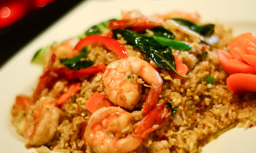Order Spicy Fried Rice food online from Esann Thai Restaurant store, Midlothian on bringmethat.com