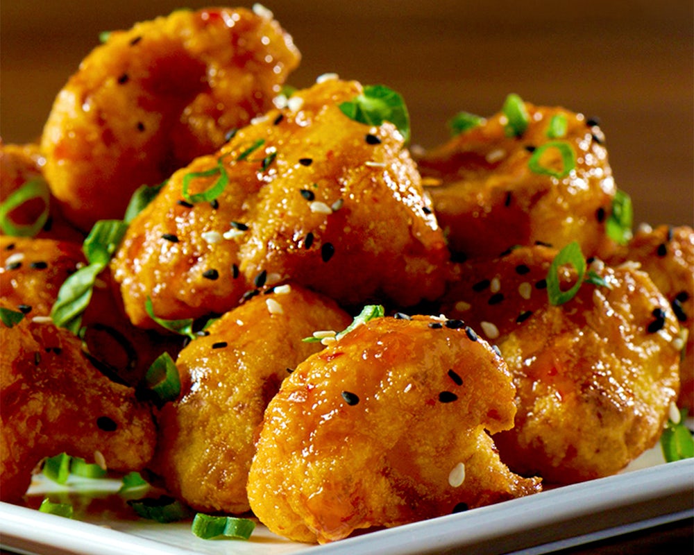 Order General Tso Cauliflower food online from Burtons Grill store, South Windsor on bringmethat.com