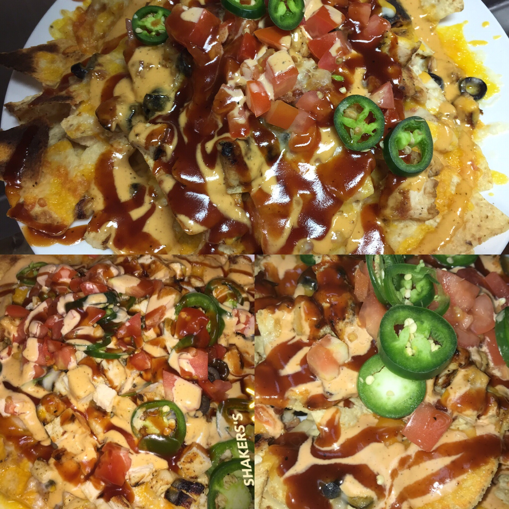 Order Seasoned Angus Beef Nachos food online from Shakers Bar and Grill store, Wixom on bringmethat.com