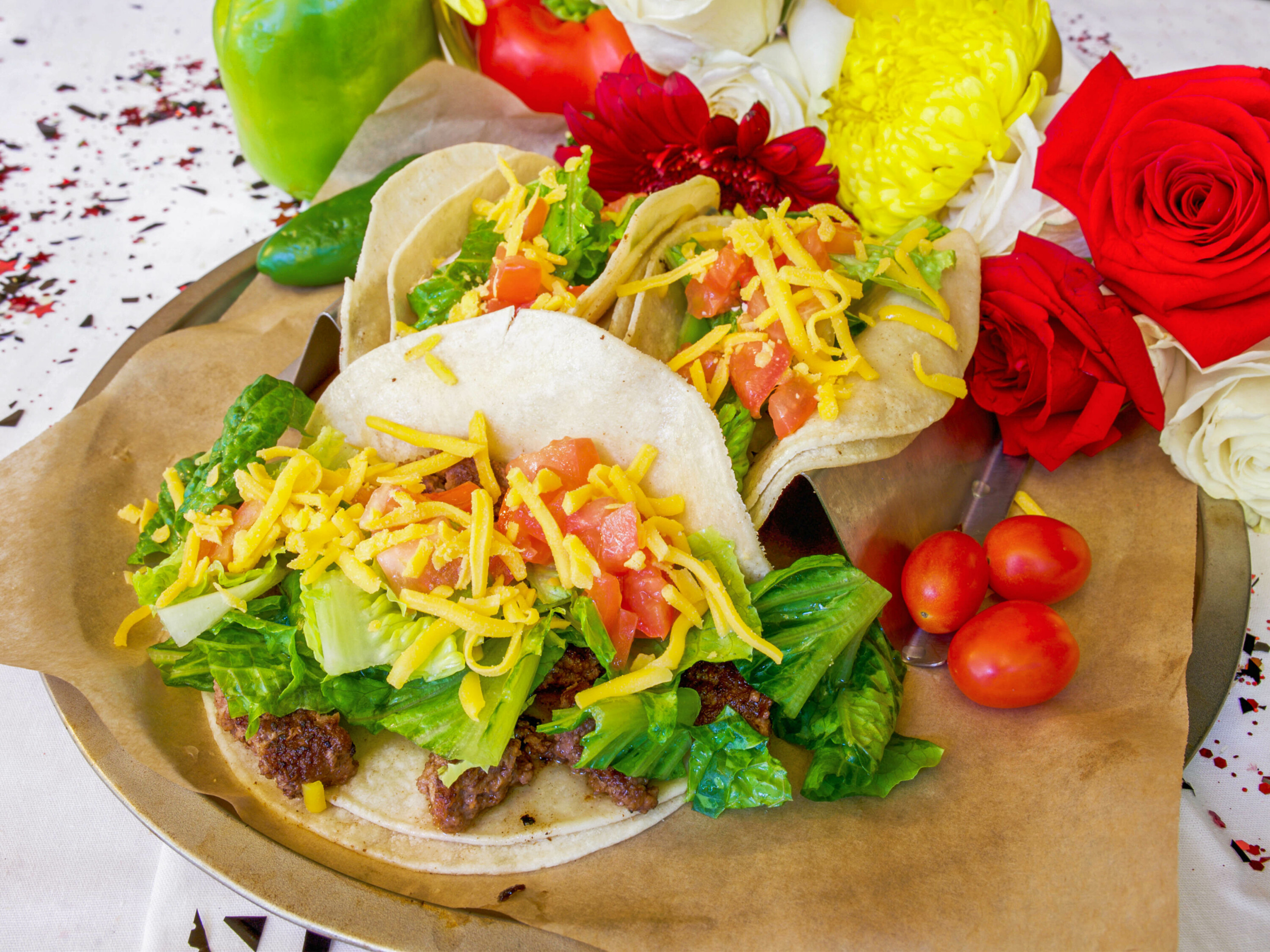 Order  3 Tacos food online from The Watering Bowl store, Denver on bringmethat.com
