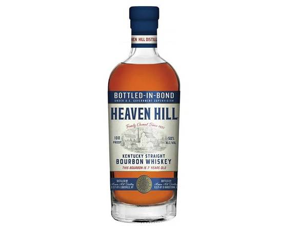 Order Heaven Hill Distilleries, 7 Years Old Bottled-in-Bond Kentucky Straight Bourbon Whiskey · 750 mL food online from House Of Wine store, New Rochelle on bringmethat.com