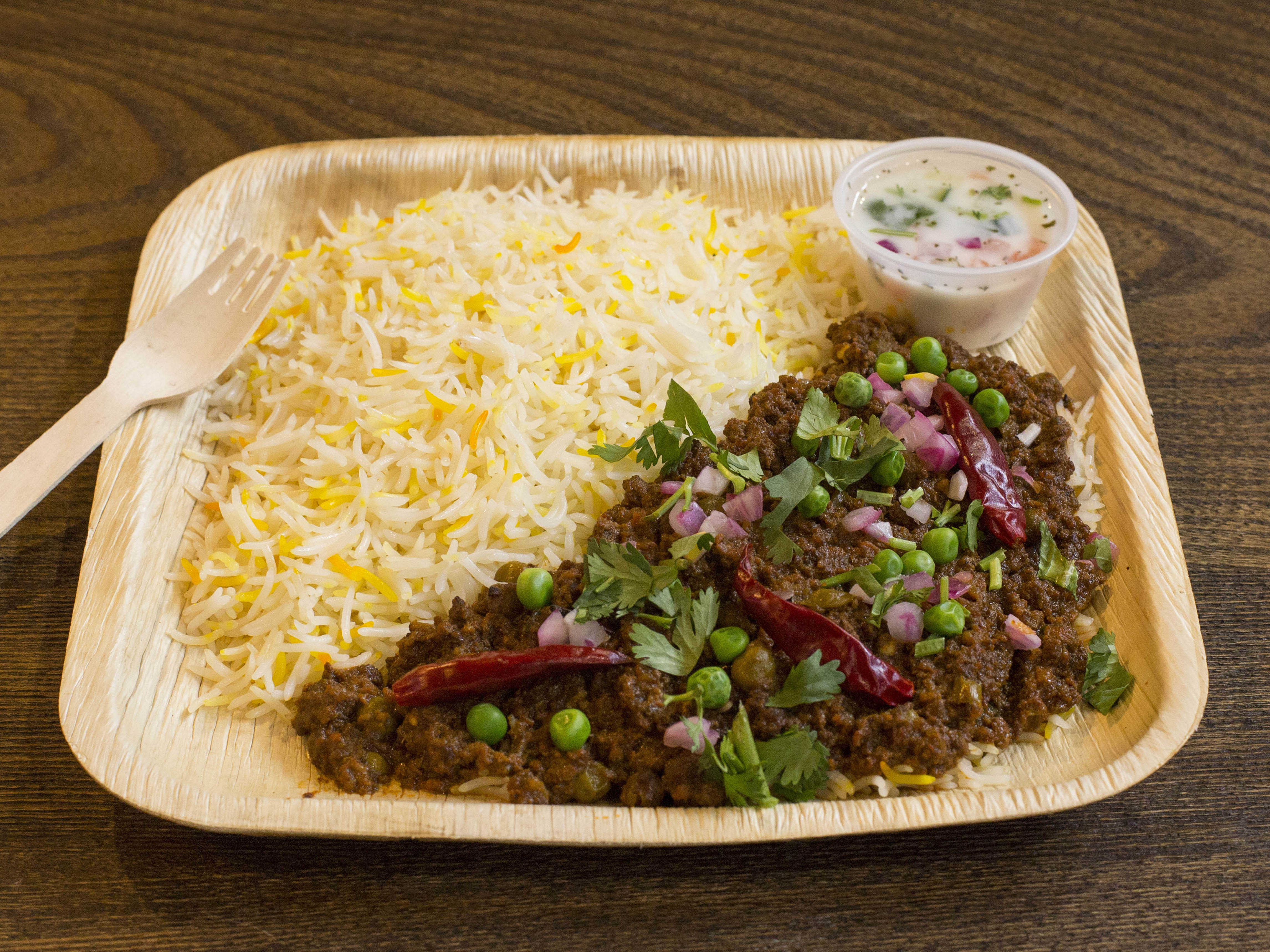 Order Keema food online from 8 Cloves Spices Of India store, Dallas on bringmethat.com