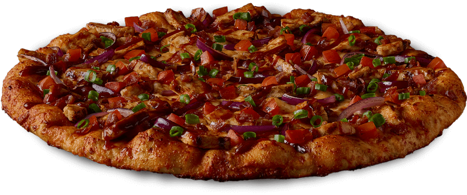 Order BBQ Chicken Pizza - Small 10" (6 Slices) food online from Round Table Pizza store, San Lorenzo on bringmethat.com