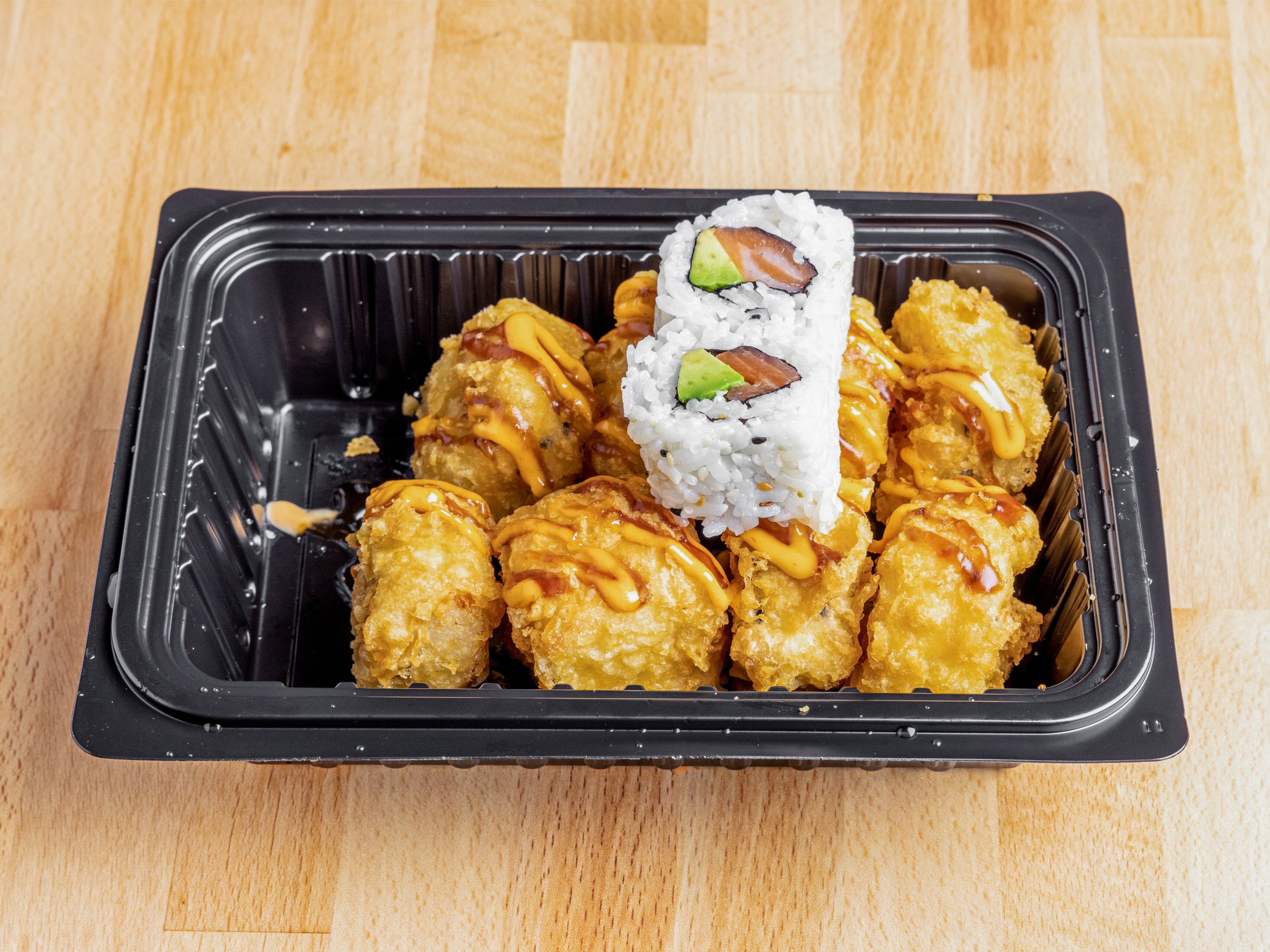 Order 2. Crunch Philadelphia Roll food online from Buffet Dynasty store, Forest Grove on bringmethat.com