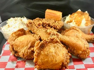 Order 3 piece thigh/leg meal food online from George's Wings store, Philadelphia on bringmethat.com