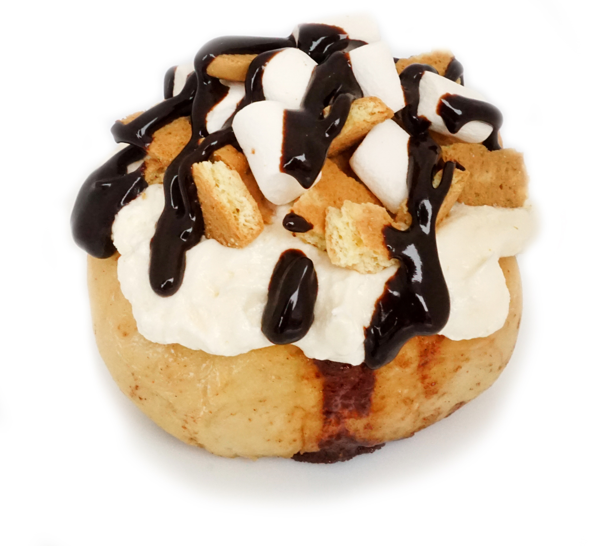 Order Campfire S'mores Roll food online from Cinnaholic store, Wilmington on bringmethat.com