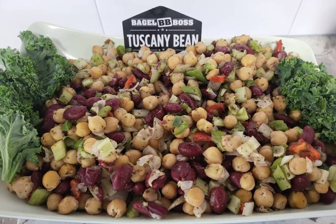 Order Tuscany Bean Salad  1/2 food online from Bagel Boss store, Westbury on bringmethat.com