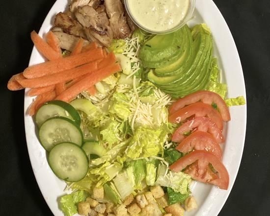Order Grilled Chicken Caesar Salad food online from Cotija Taco Shop store, Temecula on bringmethat.com