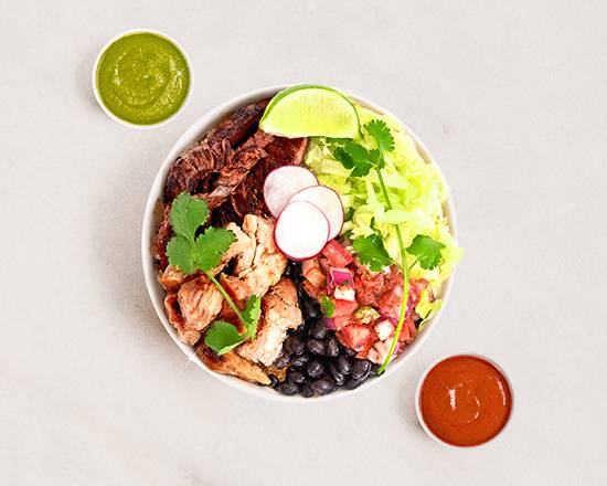 Order Double Meat Burrito Bowl food online from Blessed Burrito Bowls store, Lake Oswego on bringmethat.com