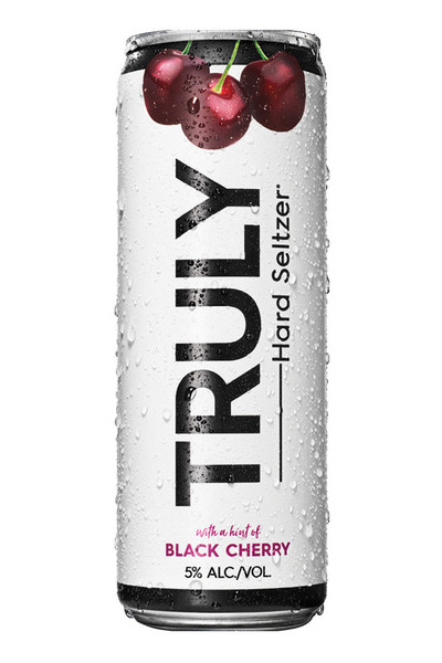 Order Truly Hard Seltzer Black Cherry Spiked & Sparkling Water ( 6 PK X 12 OZ ) food online from Friends Liquor store, San Francisco on bringmethat.com