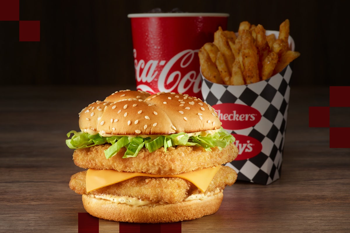 Order Deep Sea Double® Combo food online from Checkers store, Lake Charles on bringmethat.com