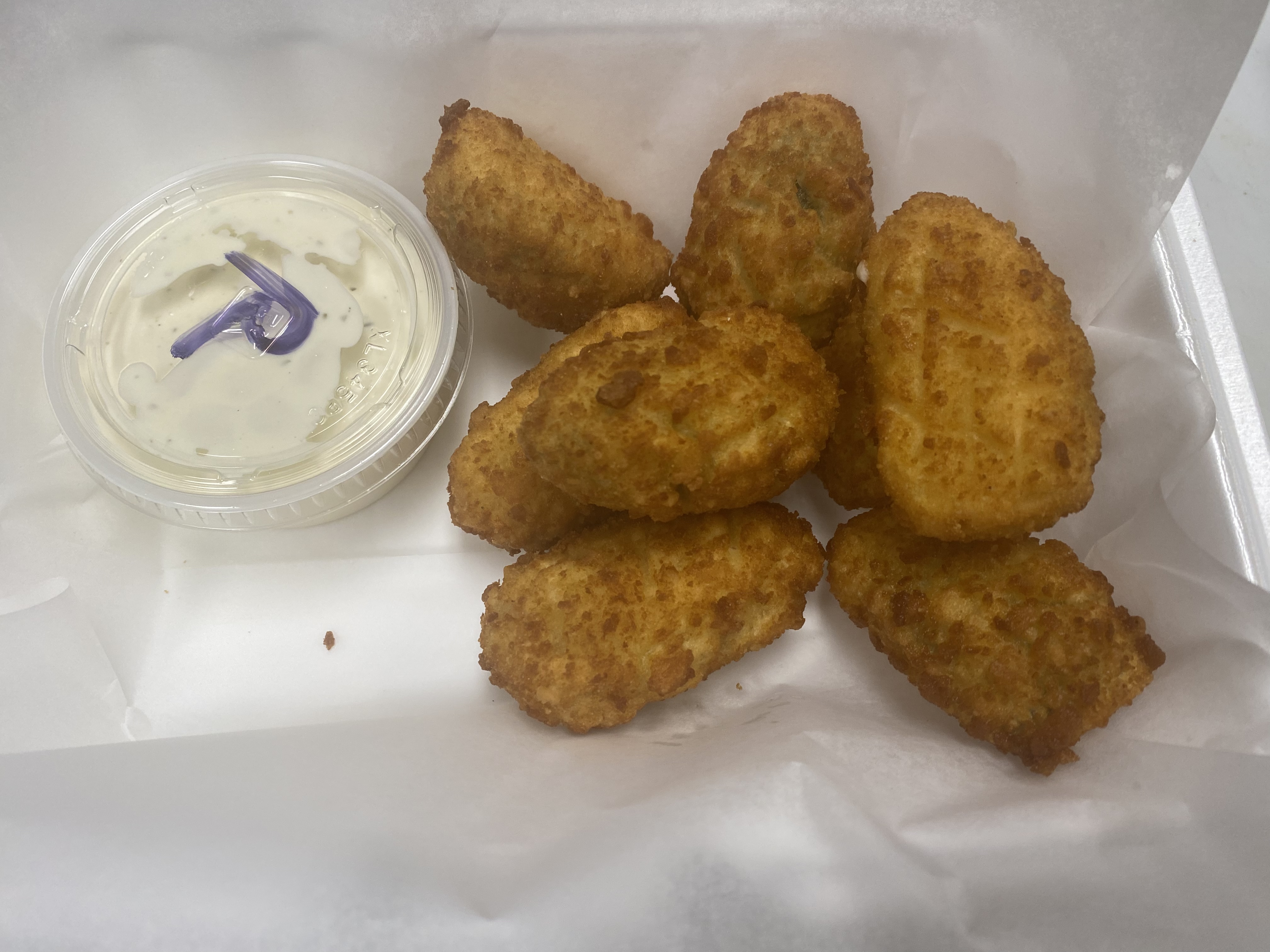 Order Jalapeno Poppers food online from Luisa's Italian Pizzeria store, Manchester on bringmethat.com