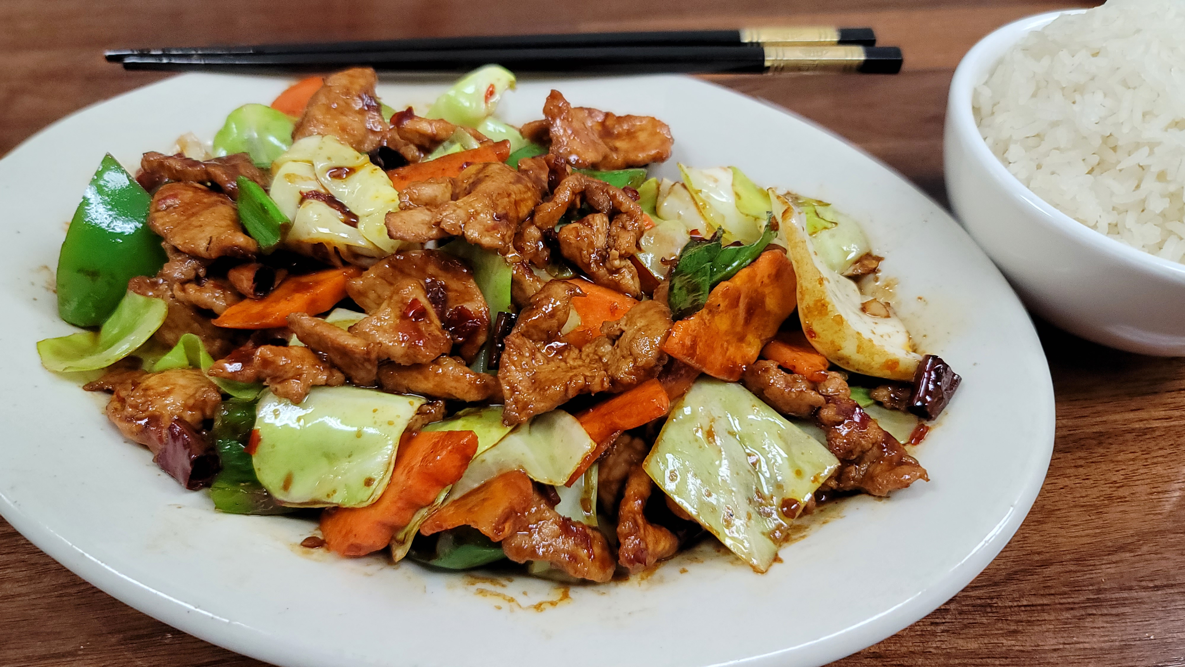 Order Twice Cooked Pork food online from China Cafe store, Austin on bringmethat.com