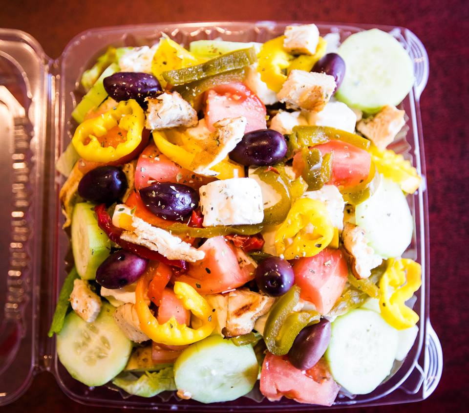 Order Greek Salad food online from Ardmore Style Pizza store, Ardmore on bringmethat.com