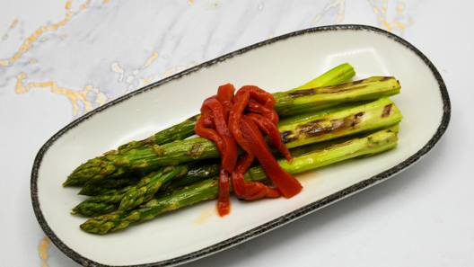 Order Grilled Asparagus food online from McCormick & Schmick's store, Charlotte on bringmethat.com