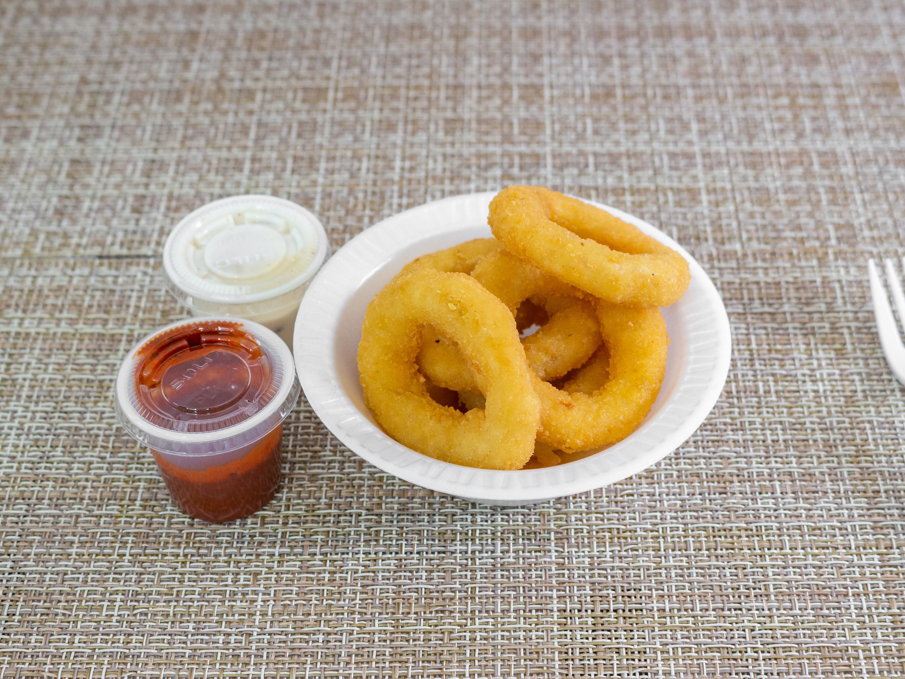 Order Onion Rings food online from Zakir Bakery Gyro Express store, Paterson on bringmethat.com