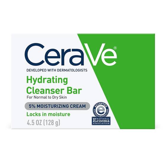 Order CeraVe Hydrating Cleansing Bar Soap, Face and Body Wash food online from Cvs store, LANCASTER on bringmethat.com