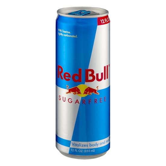 Order Red Bull Sugarfree Energy Drink food online from Deerings Market store, Traverse City on bringmethat.com