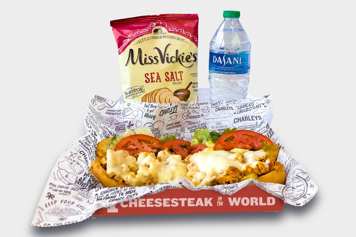 Order Chicken Buffalo Cheesesteak Boxed Meal food online from Charleys Cheesesteaks store, Lancaster on bringmethat.com