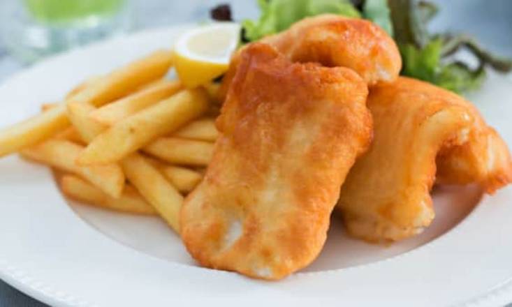 Order Cod Fish & Chips food online from Dallas bbq store, New York on bringmethat.com