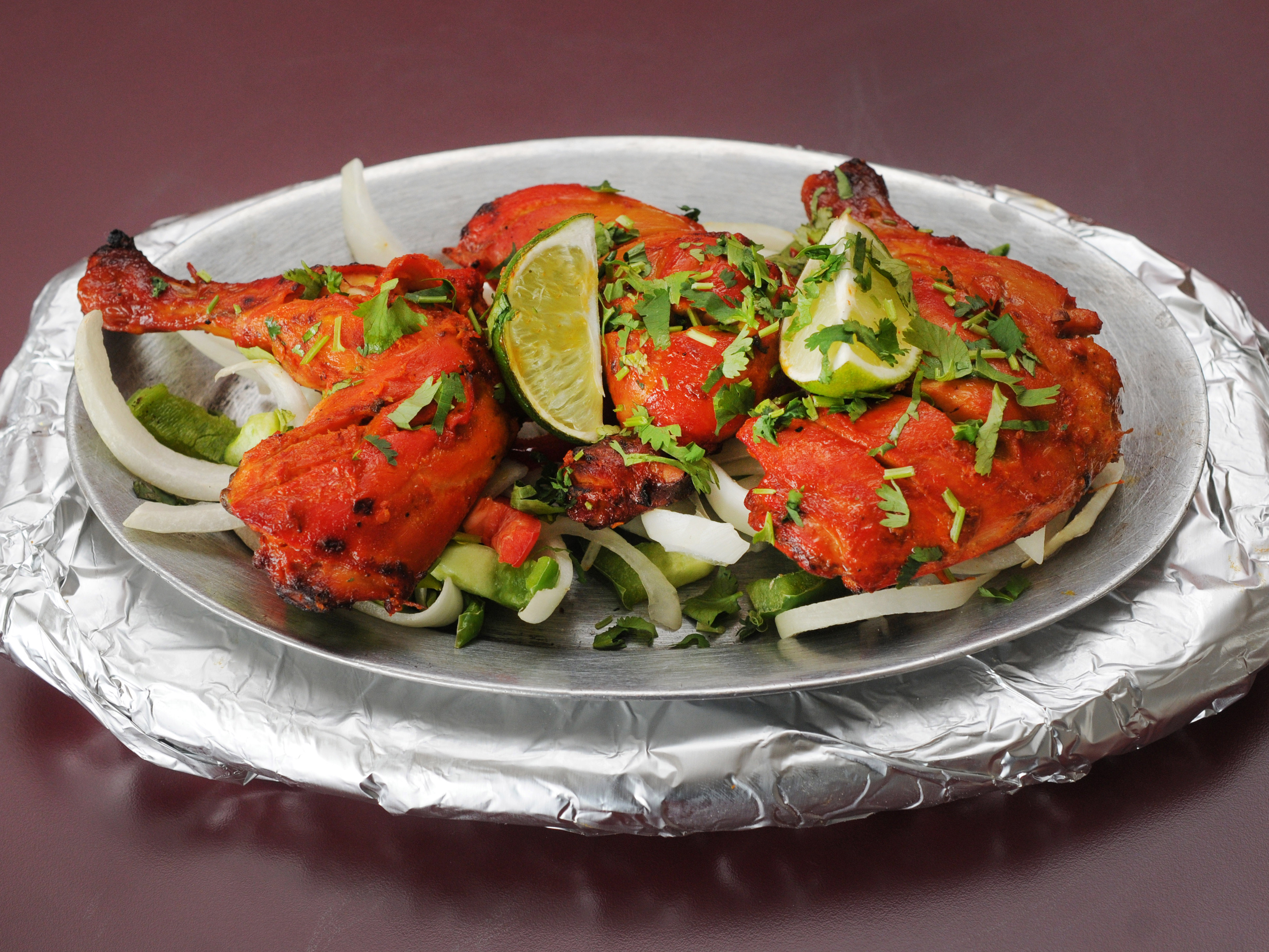 Order Full Tandoori Chicken food online from Friends Indian Restaurant store, Lodi on bringmethat.com