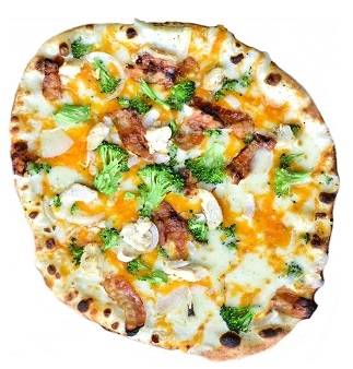Order Cheesy Bacon Broccoli large food online from Pie-O-Mine/Greens store, Woodmere on bringmethat.com