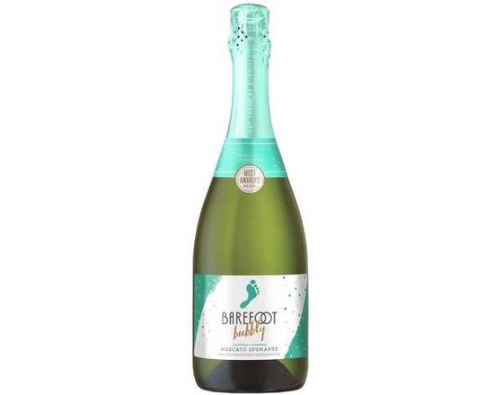 Order Barefoot Bubbly Moscato Spumante, 750mL bottle (10.5% ABV) food online from Central Liquor Market store, Los Angeles on bringmethat.com