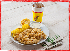 Order 4 Tenders Combo Meal food online from Chicken Express store, San Angelo on bringmethat.com