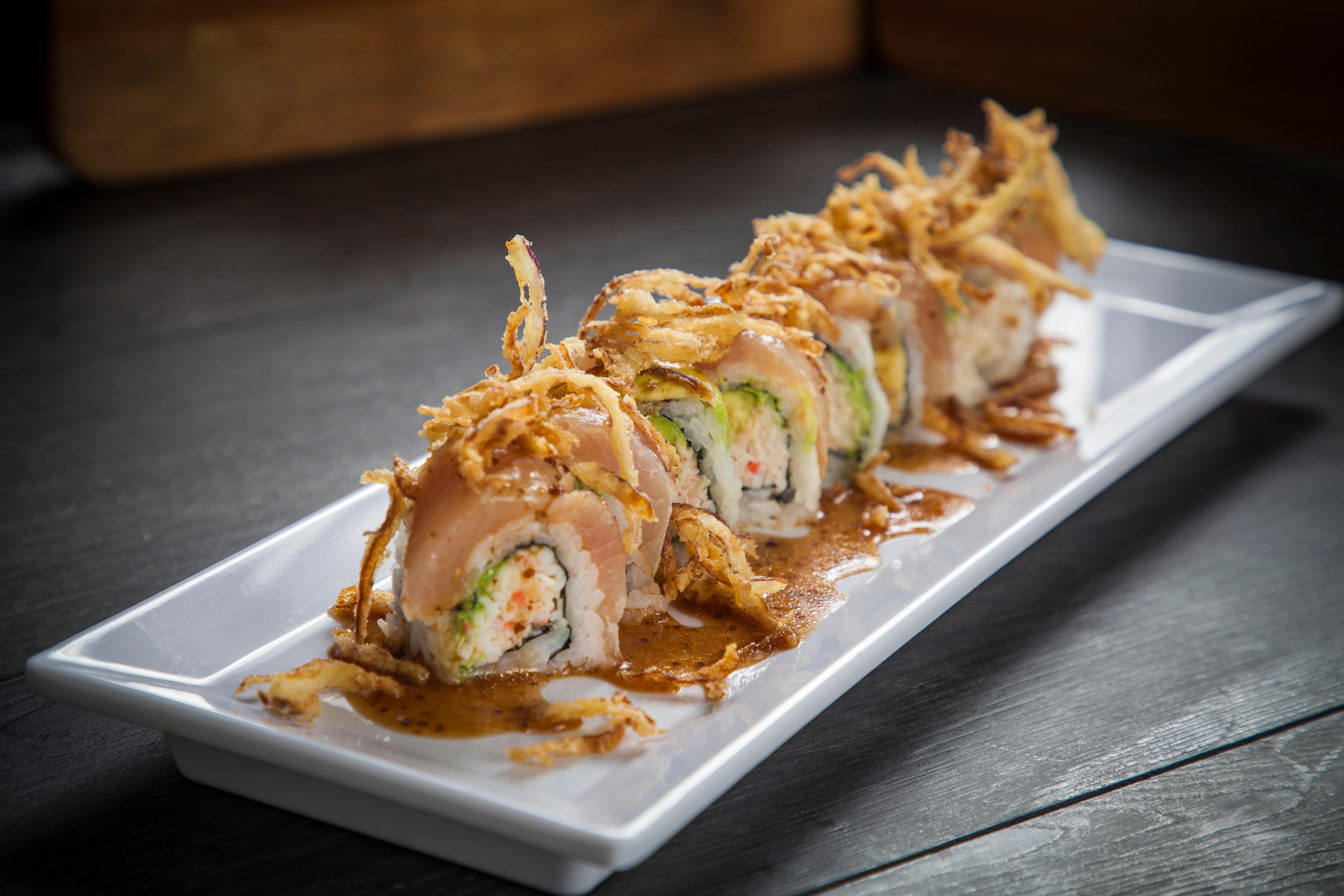 Order Ozen Roll food online from Ozen Sushi store, Cypress on bringmethat.com