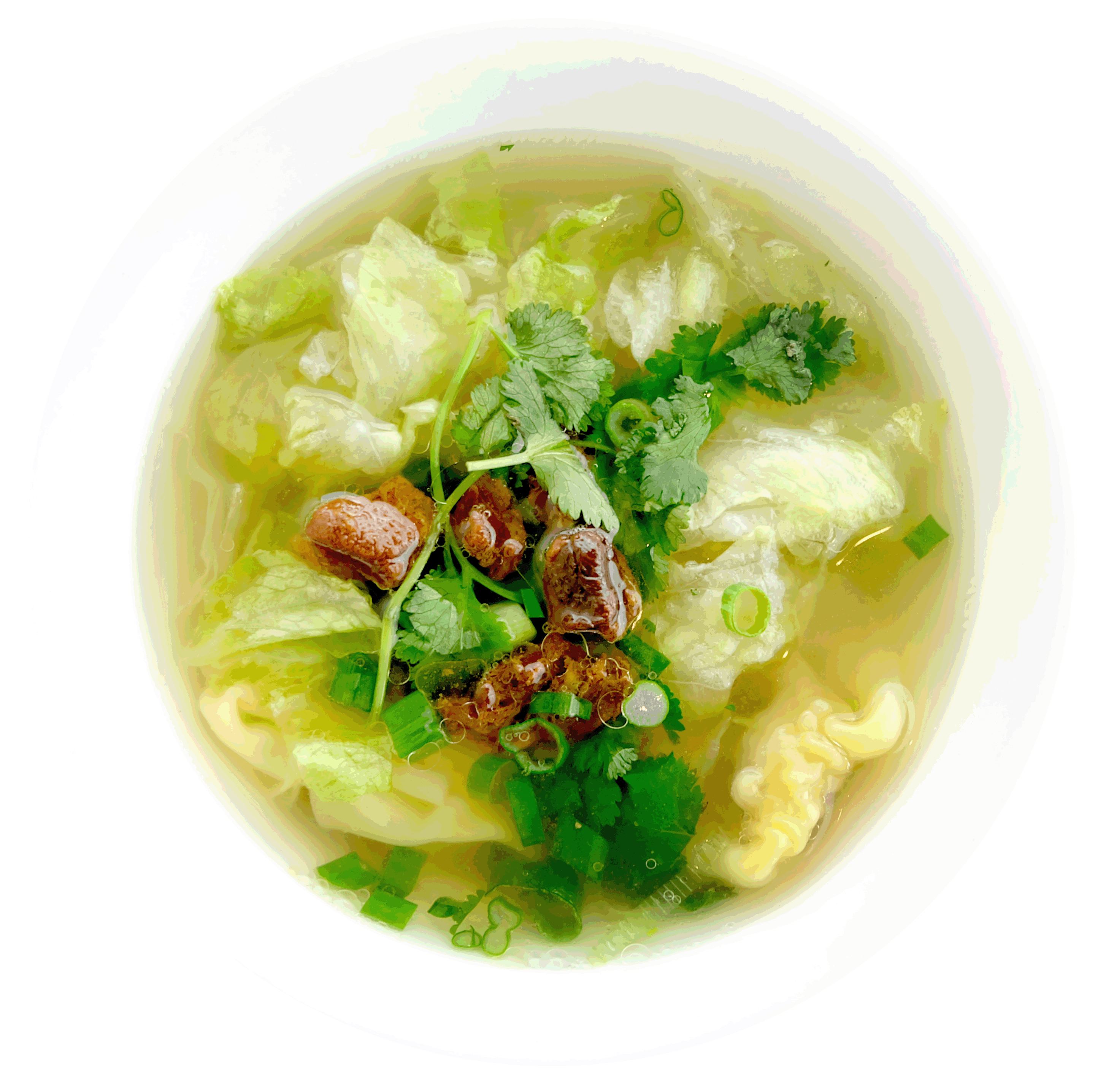 Order Wonton Soup food online from Pho & Spice store, Waltham on bringmethat.com