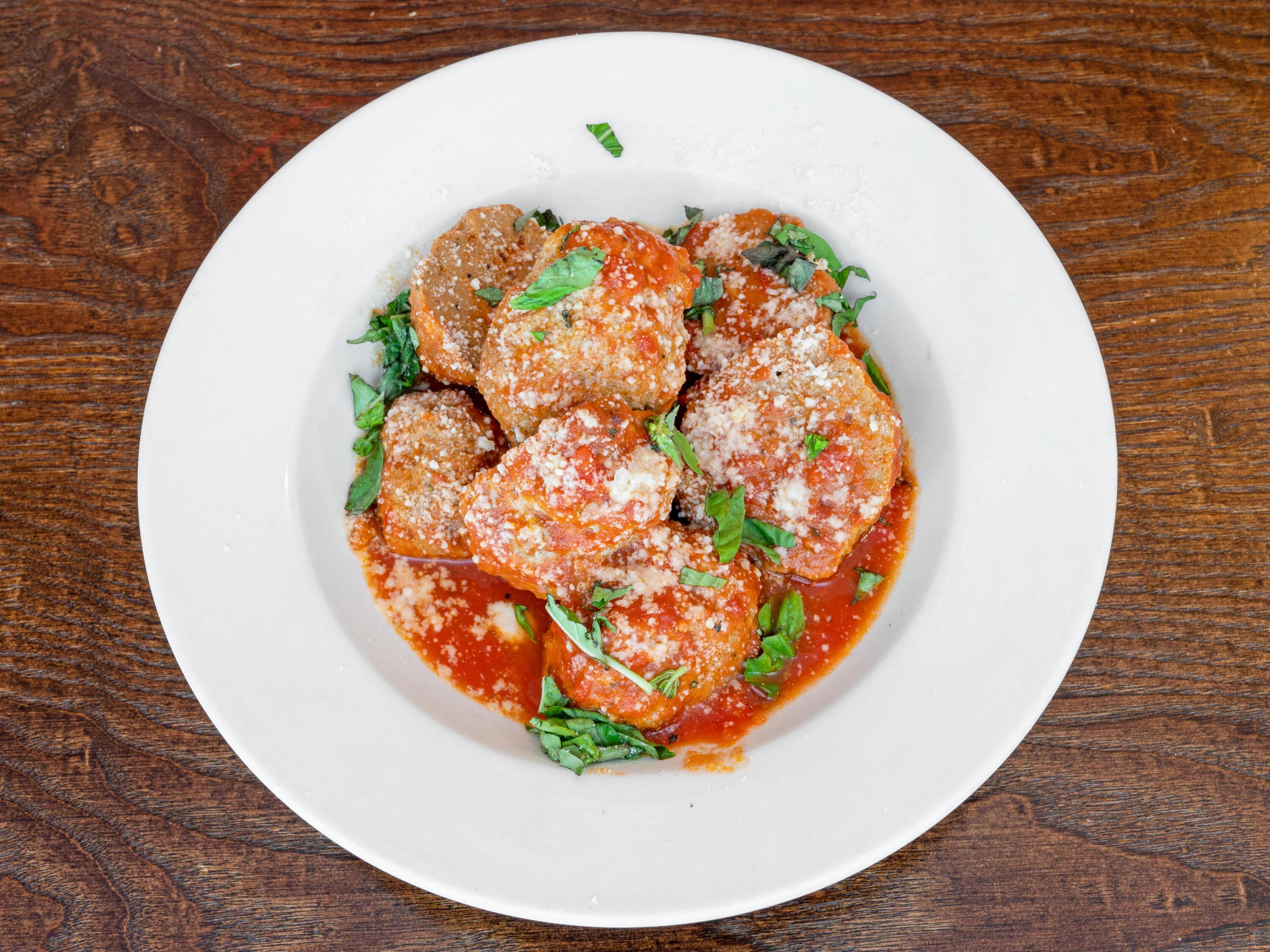 Order Side Meatball food online from Primo Pizza store, Wayne on bringmethat.com
