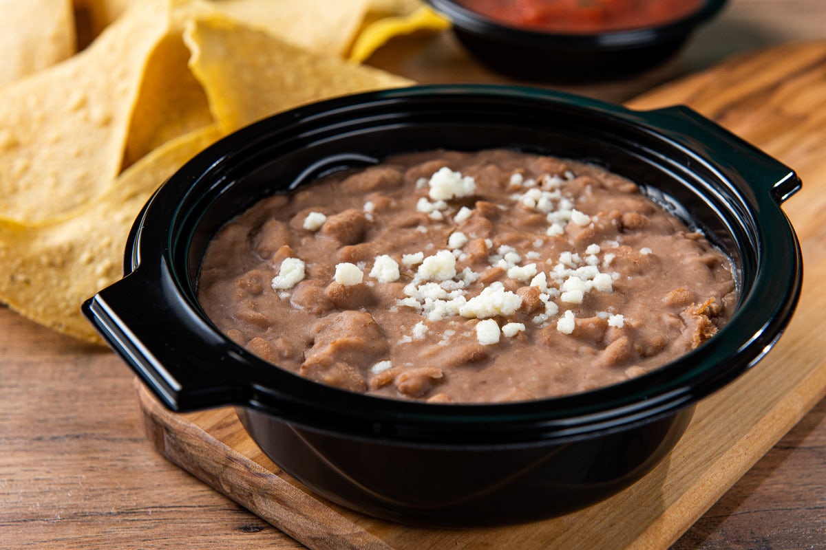 Order Refried Beans food online from On The Border store, Bensalem on bringmethat.com