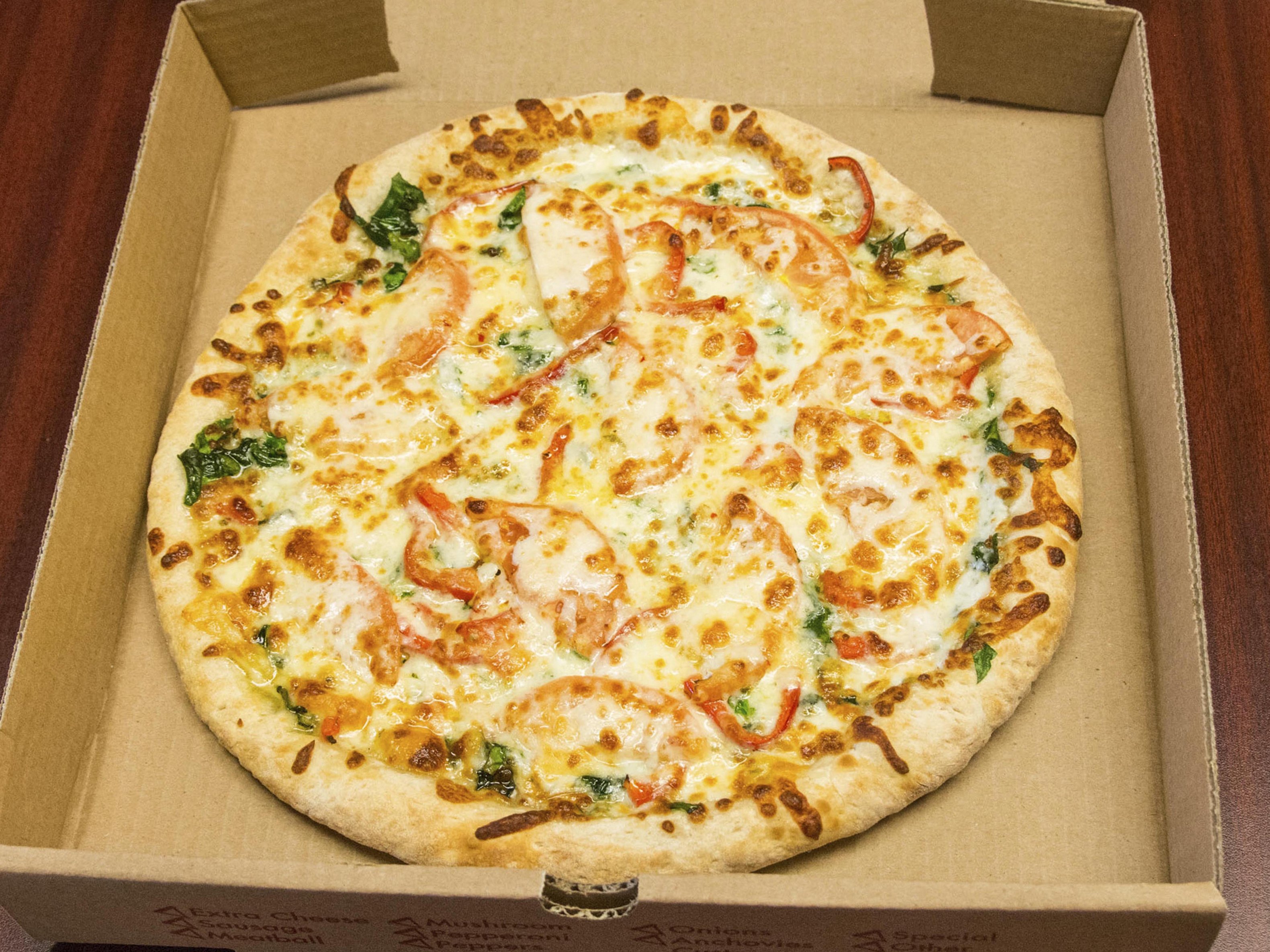 Order White Pizza food online from Big Cheese store, Owings Mills on bringmethat.com