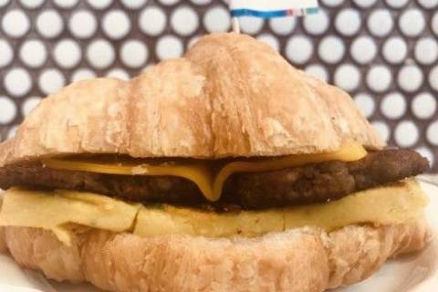 Order Impossible Sausage Croissant food online from Sticky Finger Diner store, Washington on bringmethat.com