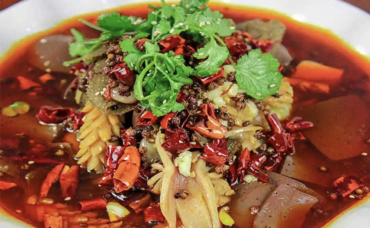 Order Boiled Blood Curd 毛血旺 food online from Beijing Noodle House store, Irvine on bringmethat.com