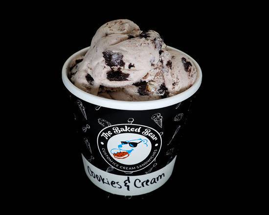 Order Cookies & Cream Pint food online from The Baked Bear store, South Lake Tahoe on bringmethat.com