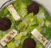 Order Falafel Salad food online from Usta Mediterranean Restaurant store, Indianapolis on bringmethat.com