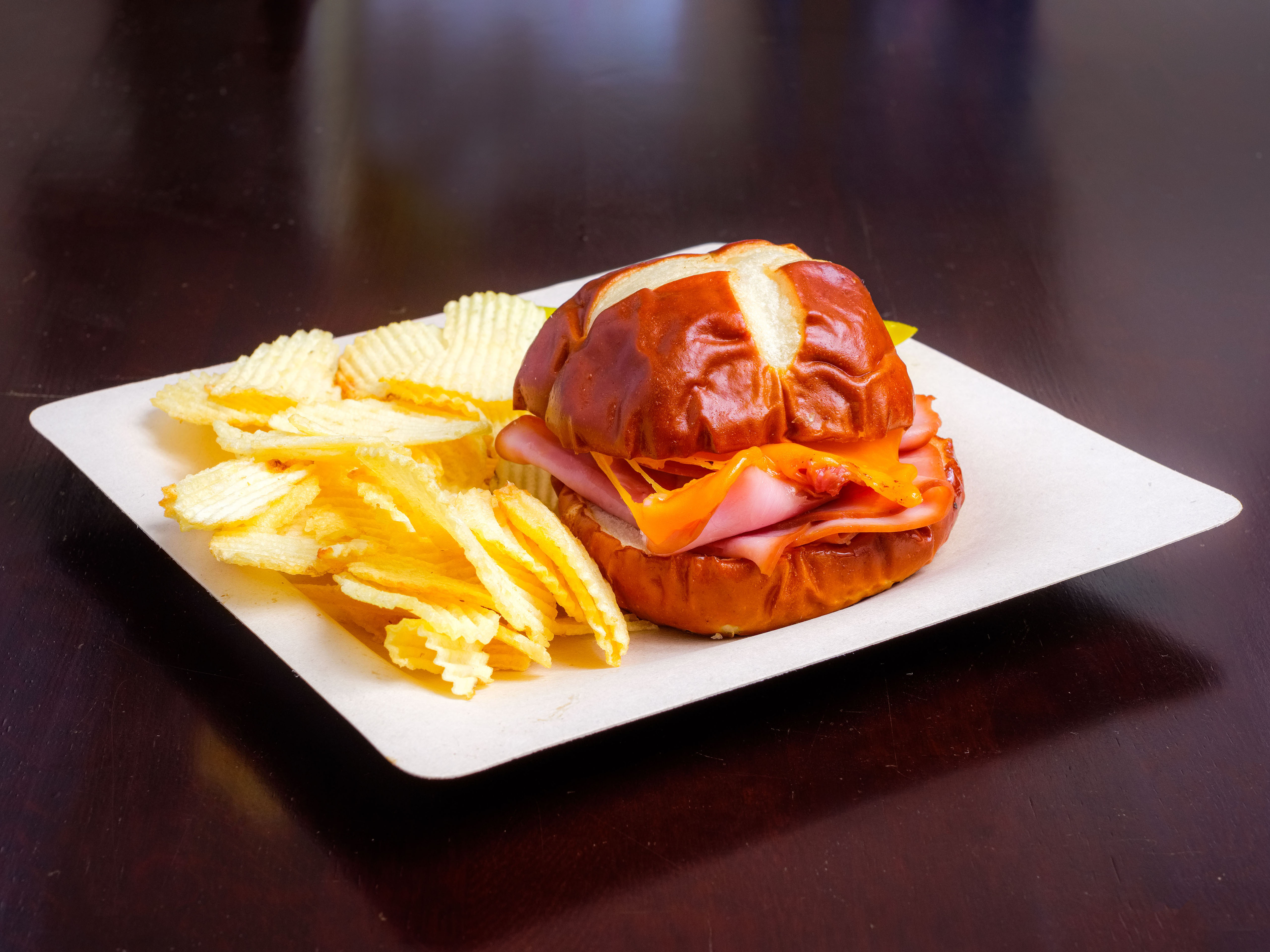 Order Smoked Ham Sandwich food online from Thieme & Wagner Brewery store, Lafayette on bringmethat.com