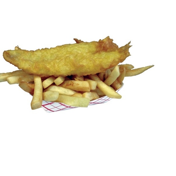 Order Fish and Chips Platter food online from El Pollo Supremo store, San Francisco on bringmethat.com