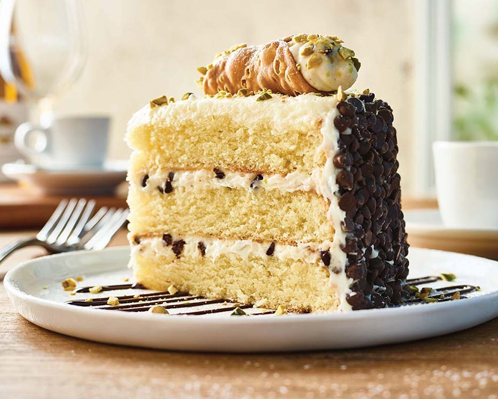 Order Cannoli Cake for Two** food online from Carrabba store, Douglasville on bringmethat.com