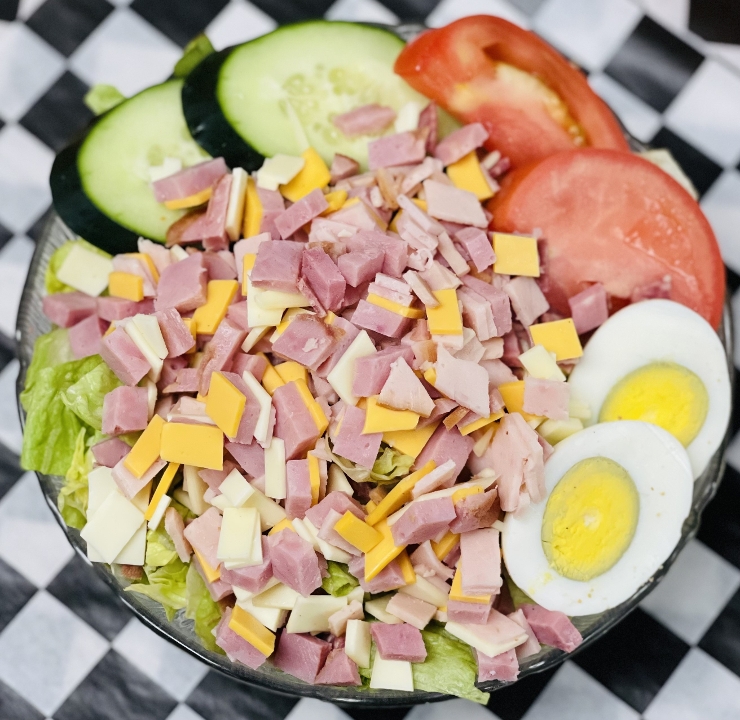 Order CHEF SALAD food online from Leo Coney Island store, Dearborn on bringmethat.com