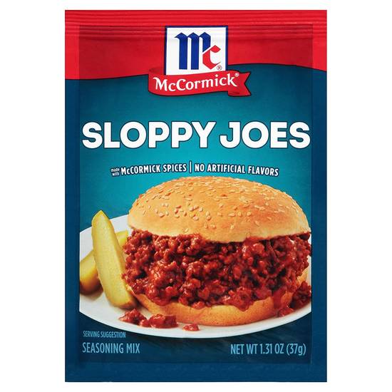 Order Mccormick Sloppy Joe Seasoning Mix food online from Exxon Food Mart store, Port Huron on bringmethat.com