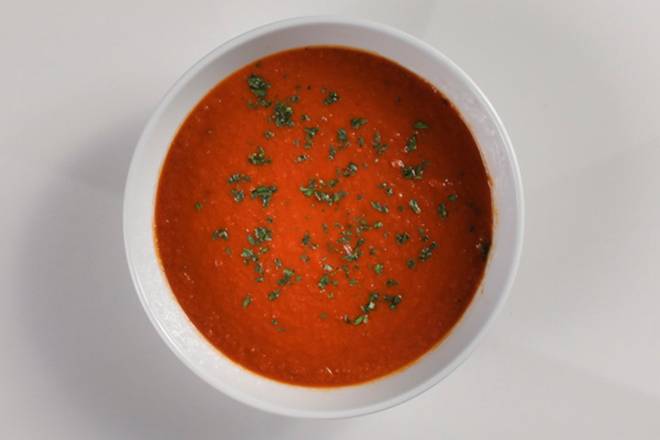 Order TOMATO BASIL SOUP food online from Macaroni Grill store, Cerritos on bringmethat.com